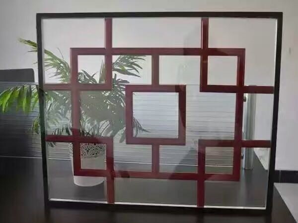 Insulating glass decorative georgian bar
