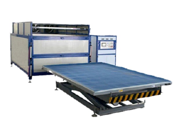 Laminated glass furnace