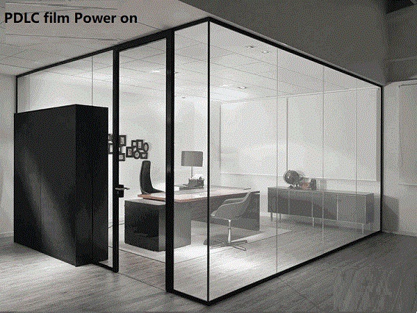 PDLC smart glass film customized size
